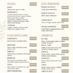 Menu La Table du Bois Marrakech February 2024 460213-597200